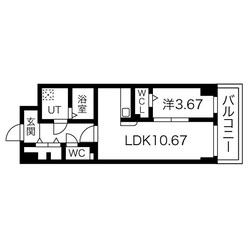 S-FORT北千種の物件間取画像